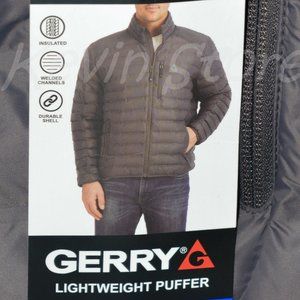 Gray NWT Gerry men's lightweight buffer jacket